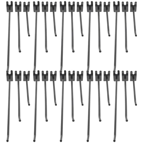 OUNONA 30pcs Hanging Hooks Heavy Duty Wall Hooks for Jewelry Keys Hangers Display