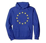 European Union Flag Europe EU Travel Anti Brexit Peace Pullover Hoodie
