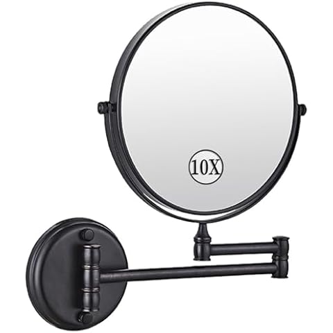KEYQEEN 360 Swivel Makeup Mirror Cover