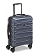DELSEY Paris Kabinen-Koffer für Damen und Herren | Kleiner Cabin-Trolley 40 x 23 x 55 cm aus hochwertigem, robustem Polycarbonat Material | Erweiterbar & Teleskopgriff| Meteor Serie