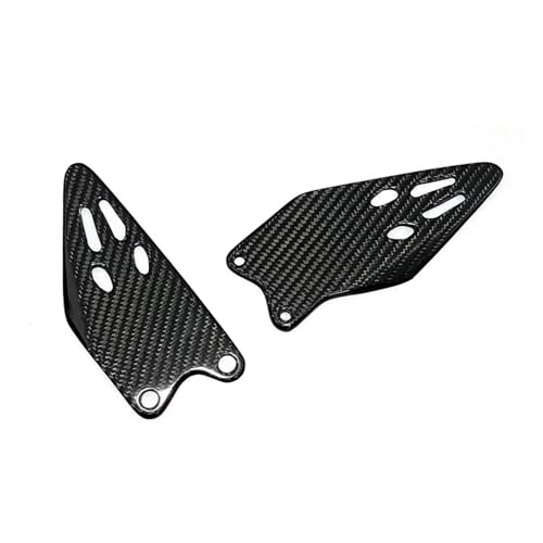 Protège-Talons en Carbone Kawasaki ZX-6R Pour Sorties Circuit et Balades Sportives 2009-2025