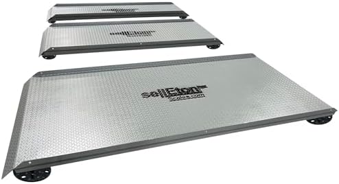 SellEton SL-929 Livestock & Cattle Alleyway Scale with The Size L-7’x36 | 5000 lbs x 1 lb