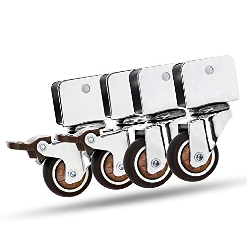 Roues en caoutchouc de type U pour berceaux sans bruit et déplacement fluide