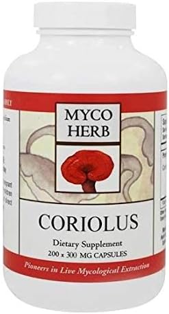 Coriolus Versicolor 300mg - 200 Capsules