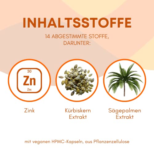 Prostata Kapseln mit Kürbis und Sägepalme 60 Stück von loodus