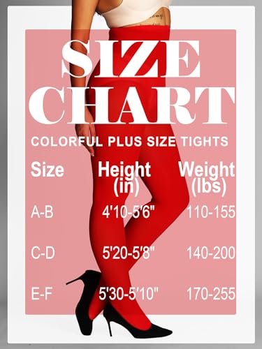 Image of HONENNA Semi Opaque Silky Women Pantyhose Tights, 20+ Colors Invisibly Toe Reinforced 60 Den Size A-E