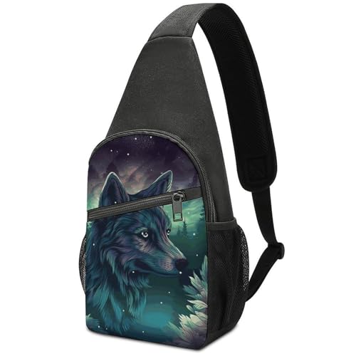 Morrales Sling Bag ligero para senderismo y viaje miniatura 1