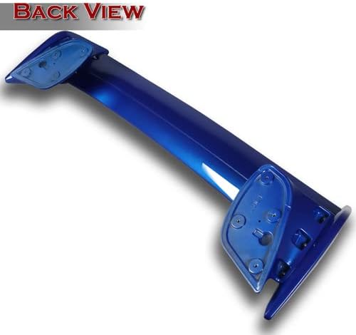 ABS Plastic OE-Style Painted Blue Rear Trunk Lid Spoiler Wing Compatible with 2022-2025 Subaru WRX STi Sedan