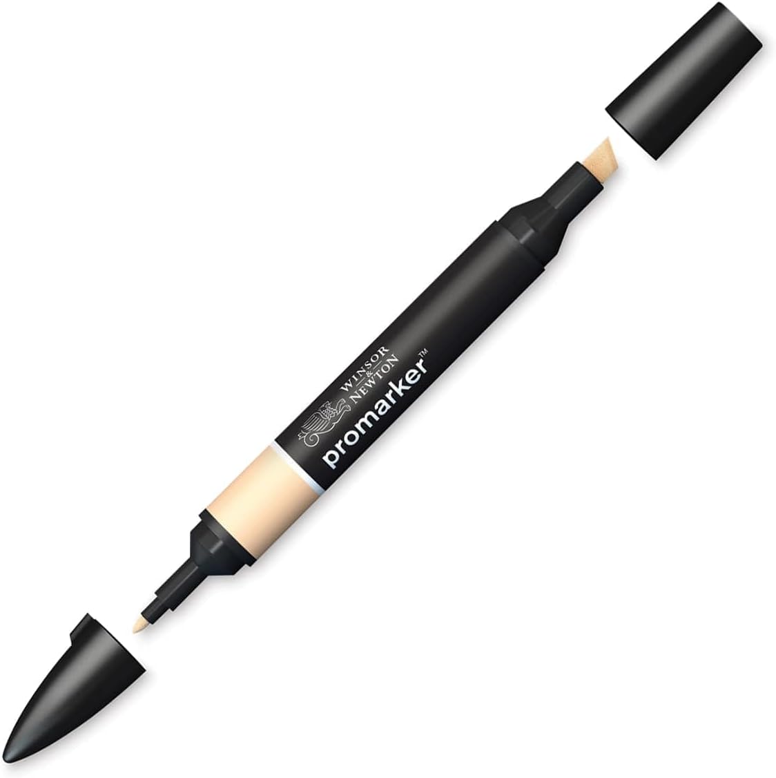 Promarker, Alcohol Based Markers, Bisque (Y428), Double Tipped Drawing Marker Set for Artists, Graphic Designers, Illustrators - Chisel & Fine Twin Tip, Streak Free Coverage