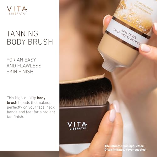 Vita Liberata Self Tanner Body Brush - Designed for Self Tanner & Body Makeup Use, Streak Free Blended Application, Reusable & Easy to Wash, Vegan - Image 3