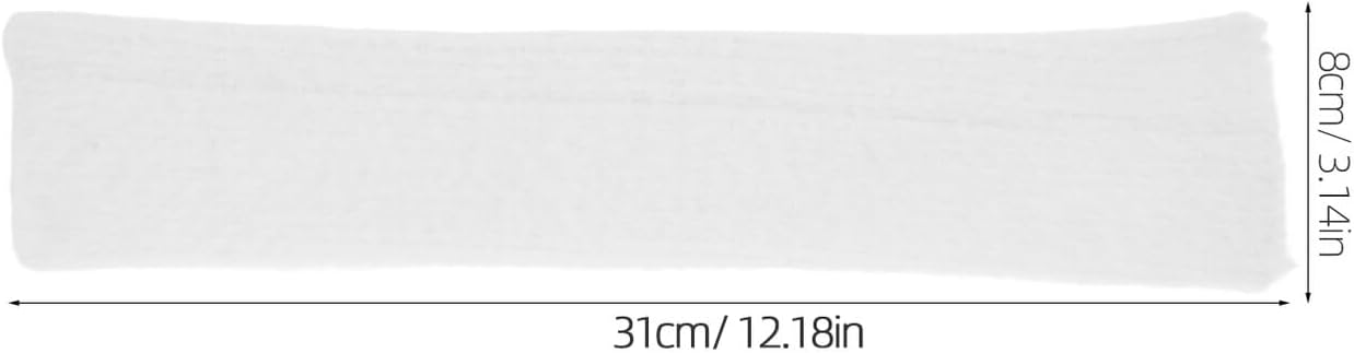 ORFOFE Furry Arm Warmer Gloves Long Fingerless Knit Plush Sleeve Thick Over-Elbow Winter Warmers for Women Cold Weather Accessories