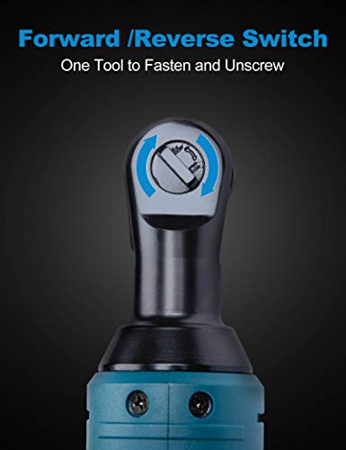 image for S-LONG Cordless Electric Ratchet Wrench Set, 3/8