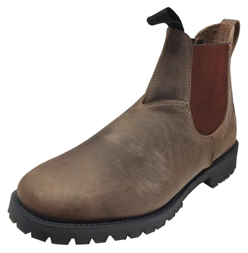 Canada West Men's Romeos Boots Dark Farmer Crazy Horse2