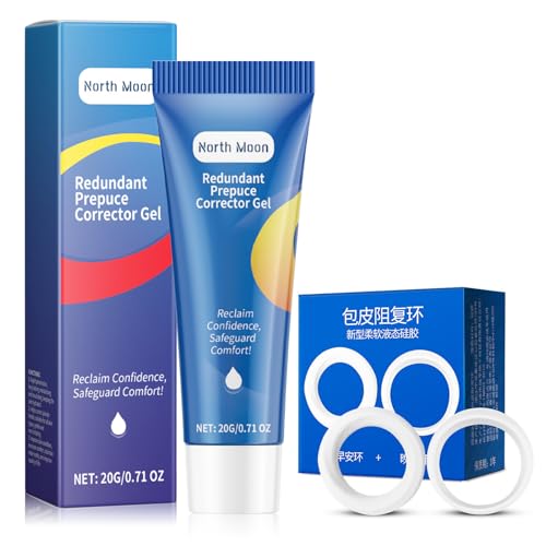 Phimose Salbe Männer Phimose Korrektur Gel mit Phimosis Stretching Rings Natürliche Kortisonsalbe Korrekturgel für Vorhautverengung Phimose Vorhautkorrektur Gel Schnelle Und Sanfte Wirksame Linderung