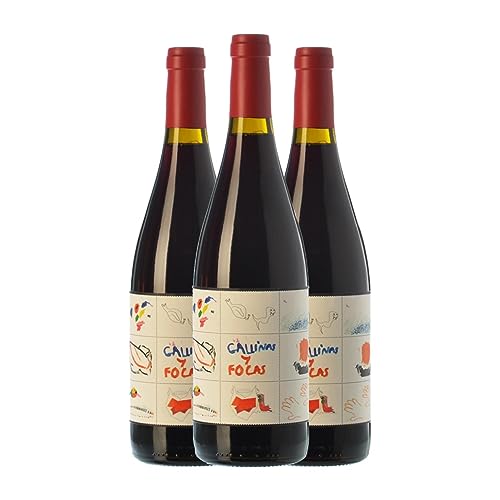 4 Kilos Gallinas & Focas Vi de la Terra de Mallorca Crianza 75 cl Vino tinto (Caja de 3 Botellas de 75 cl)