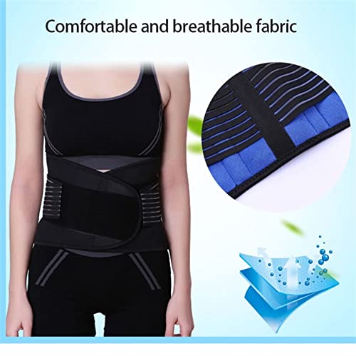 Image of Lumbar Brace Back rt Belt Slimming Shapers Belt Waist Trainer Belt Workout for Men Women Weight Loss Fitness Fat Burner Back rt rt
