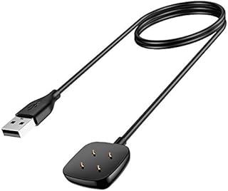 KIMILAR 1 Pack Ladegerät kompatibel mit Fitbit Versa 3/Sense Kabel, (Nicht für Versa/Versa 2/Versa Lite) Ladestation, Ersatz-Ladekabel, kompatibel mit Fitbit Sense/Versa 3