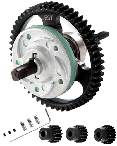 Image of Metal Spur Gear Differential Gears 53T(32-Pitch) with 15T /17T /19T Pinions Gear Sets Upgrades Part for 1 /10 Traxxas Slash 4X4 VXL /Stampede 4X4 VXL /Rustle 4X4 VXL RC Car,Hops Up