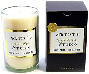 Sanctum Collection Artist's Studio Candle 14 oz by Austin Press