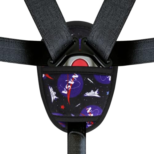 Image of 2 Pack Crotch Area Pad for Stroller, Universal Pram Belt Cushion for Kids
