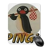 ZRCLXLVU Pin-gu Performance Grip Mauspad, stilvoll, umweltfreundlich, schützend, glatte, kompakte Spielfläche