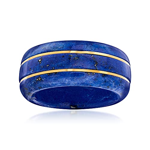 Ross-Simons Lapis Ring With 14kt Yellow...