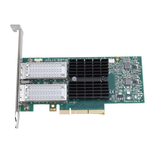 Zunate Tarjeta de Red PCI de Alta Velocidad 40Gb, Adaptador Ethernet QSFP para Servidor, Soporta Protocolos NVGRE miniatura 6