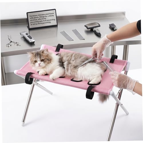 Hamac de toilettage chien stable pour coupe des griffes et bain facile - 4