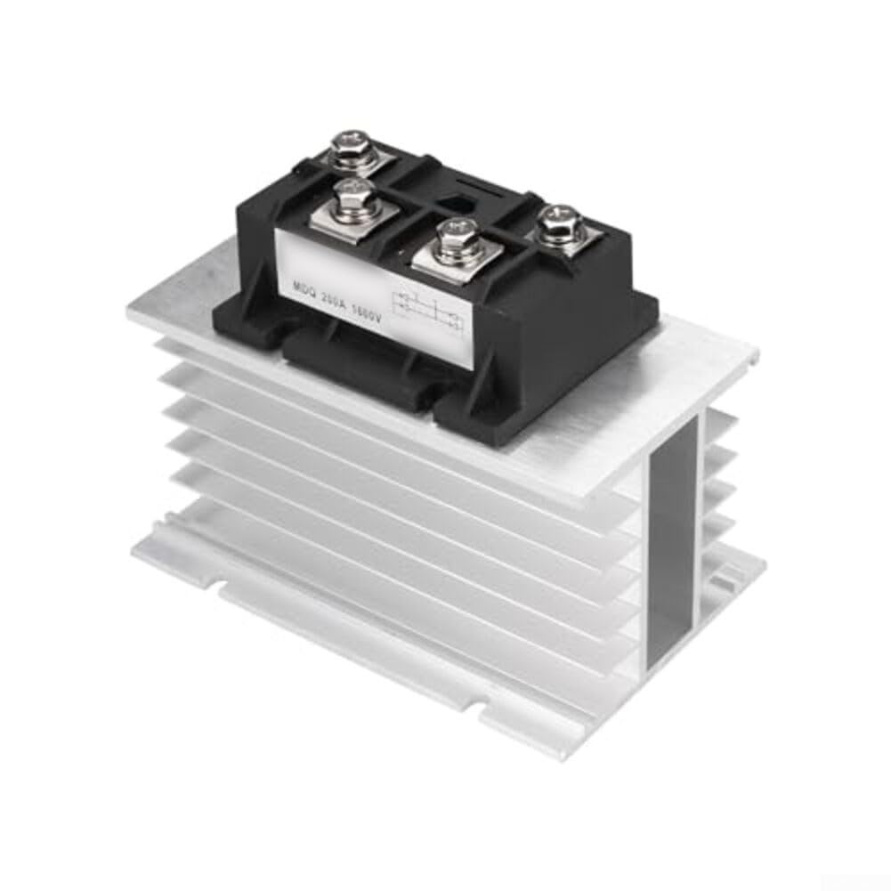 Ponts redresseurs 200A 1600V avec dissipateur thermique alu pour alimentation CC