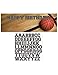 Creative Converting Sports Fanatic Basketball Giant Party Banner with Stickers, Multicolor