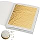 10 Blattgold Essbar, 4,33 x 4,33 cm, Pack er Blattgoldblätter für Torten, Schokolade, Kunst und Handwerk, Gesichtsmasken und Nagelkunst
