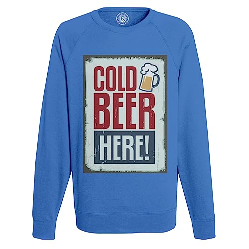 Sweat-Shirt Homme Cold Beer une idée cadeau originale pour amateur de bière