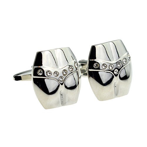 Mancuernillas para hombre RGT con cristal miniatura 1