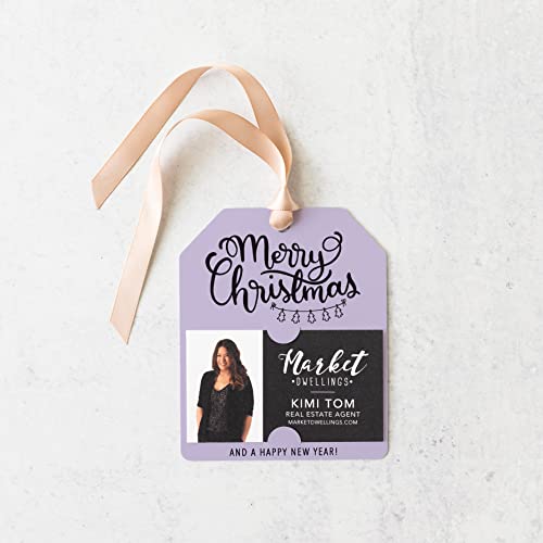 "Merry Christmas And A Happy New Year" Gift Tag | Happy Holidays | Pop By Gift Tag | 41-Gt001 #TOP7