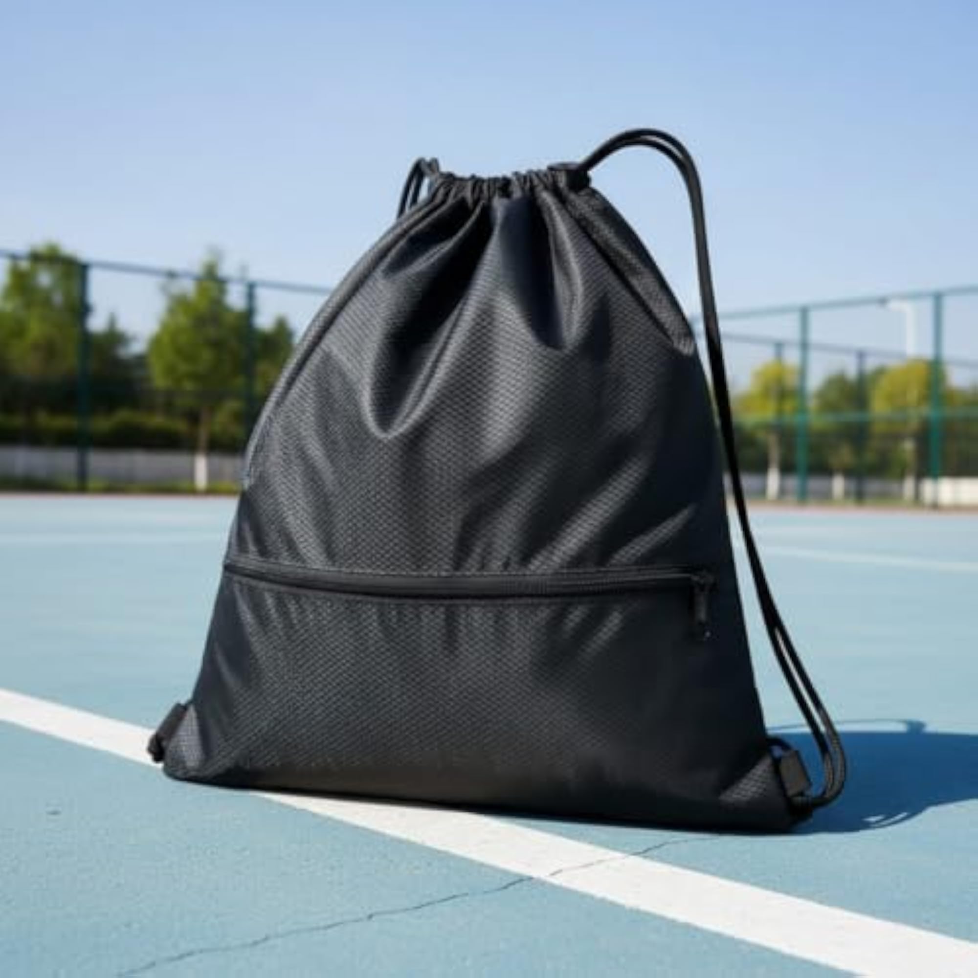 Lightweight Waterproof Drawstring Backpack for Gym and Travel