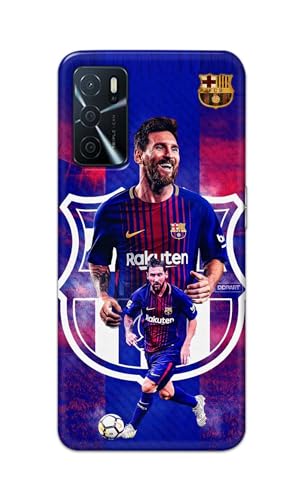 Image of Printed Hard Back Cover Case for Oppo A16 | Oppo A16s Back Cover (Famous Football Player) -1111
