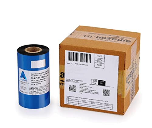 Accutrac 90 X 300 Meters Thermal Transfer Barcode Labels Ribbon Super Premium Wax for Printer TSC, Zebra, Citzen, Datamax, Thosiba, Sato Etc (Pack... - Image 4