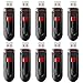 Produktbild SanDisk Cruzer Glide 64 GB USB-Flash-Laufwerk USB 2.0-10er-Pack