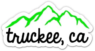 Squiddy Truckee California - Vinyl Sticker Decal for Phone, Laptop, Water Bottle (3" Wide)