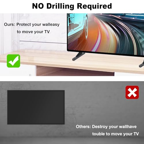 Pieds de rechange pour TV Hisense解决 support perdu écran 85 pouces - 3