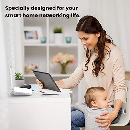 F3 - Router wireless 300Mbps - Easy Setup, Parental Control, controllo della larghezza di banda, Wi-Fi Schedule, con 3 antenne esterne - Bianco - Router - Immagine 8