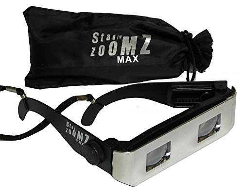 2 pack sports viewer binocular glasses - Chrome. Telescope lenses, zoom in