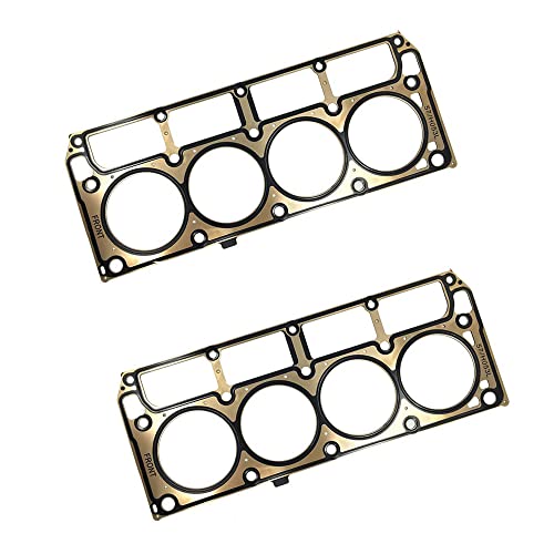 Image of Partsflow 2x Cylinder Head Gasket For Chevy Express For Buick Lacrosse For Pontiac Grand Prix Firebird For Buick LaCrosse For Cadillac CTS-V For Chevy Camaro For GMC Canyon 4.8L 5.3L V8