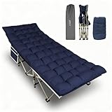YELLOW JACKET Folding Camping Cot for Adults,600LBS Max Load,28' Wide Sleeping...