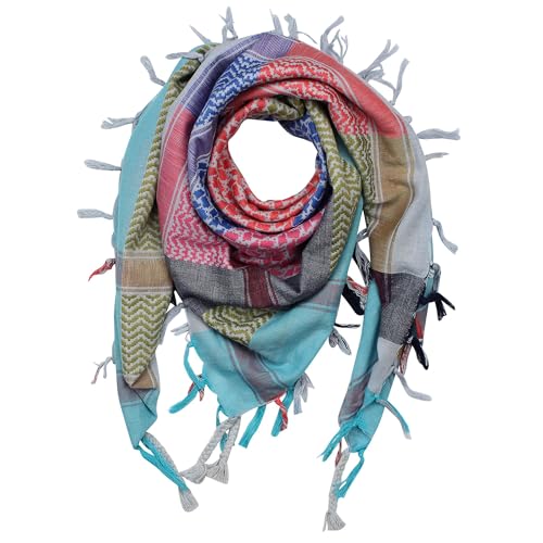 Keffieh en coton doux contre le vent foulard palestinien coloré