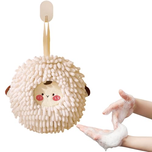 NEECS Ball Hand Towel, Portable Ball Hand Towel, Indulge Luxury With Hand Towel, Plush And Stylish Fingertip Towel Featuring Soft Microfiber, Ideal For Ultimate Comfort Towel Provides Gentle