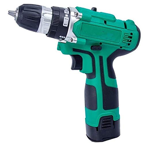 18V Akkuschrauber, Professional Elektrisches Schraubenwerkzeug mit 2 Gang, Akku-Bohrschrauber mit Kompakte Batterie Ladegerät