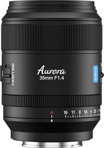 SIRUI Aurora 35mm F1.4 フルサイズ オートフォーカスレンズ Eマウント対応 A7R シリーズ, A7S シリーズ, ZV-E1