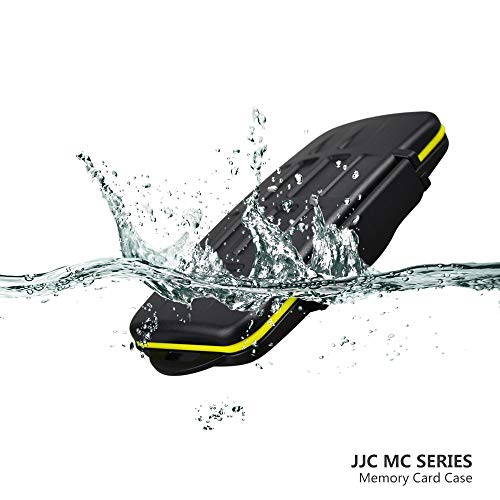 Jjc Deluxe 24 Slots Memory Card Case Holder Box Container For Sd Micro Sd Sdxc Micro Sdxc Sdhc Micro Sdhc Tf Card, Travel-Friendly Memory Card Organizer With Water-Resistant & Shockproof Function #TOP4