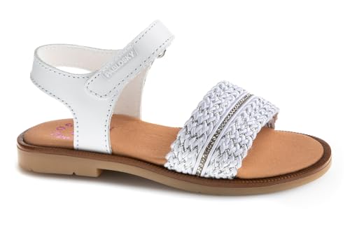 Sandale fille Pablosky 451400 en cuir premium et finitions main
